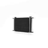 PWR Engine Oil Cooler - Plate & Fin 280 x 189 x 37mm (21 Row) with 9" SPAL fan mounts (kit includes fittings)