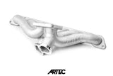 Artec high mount T4 twin gate turbo manifold to suit toyota 2JZ GTE