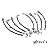 GK tech - R32 GT-R/GTS4 braided brake lines