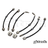 GK tech - R32 GT-R/GTS4 braided brake lines