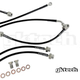GK tech Z33 350Z Braided brake line set (Front and rear)