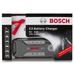 Bosch Battery Charger C3, 6 & 12V