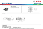 Bosch Knock Sensor