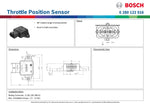 Bosch Throttle Position Sensor