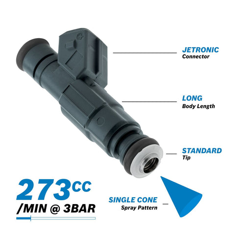 Bosch 274cc/min EV6 Injector