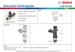 Bosch 621cc/min EV14 Injector