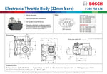 Bosch Electronic Throttle Body (32mm bore)