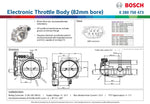 Bosch Electronic Throttle Body (82mm bore)