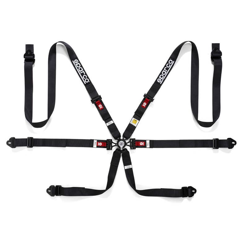 Sparco 6-point Harness BELT COMPETITION H3 STEEL 6PT -2