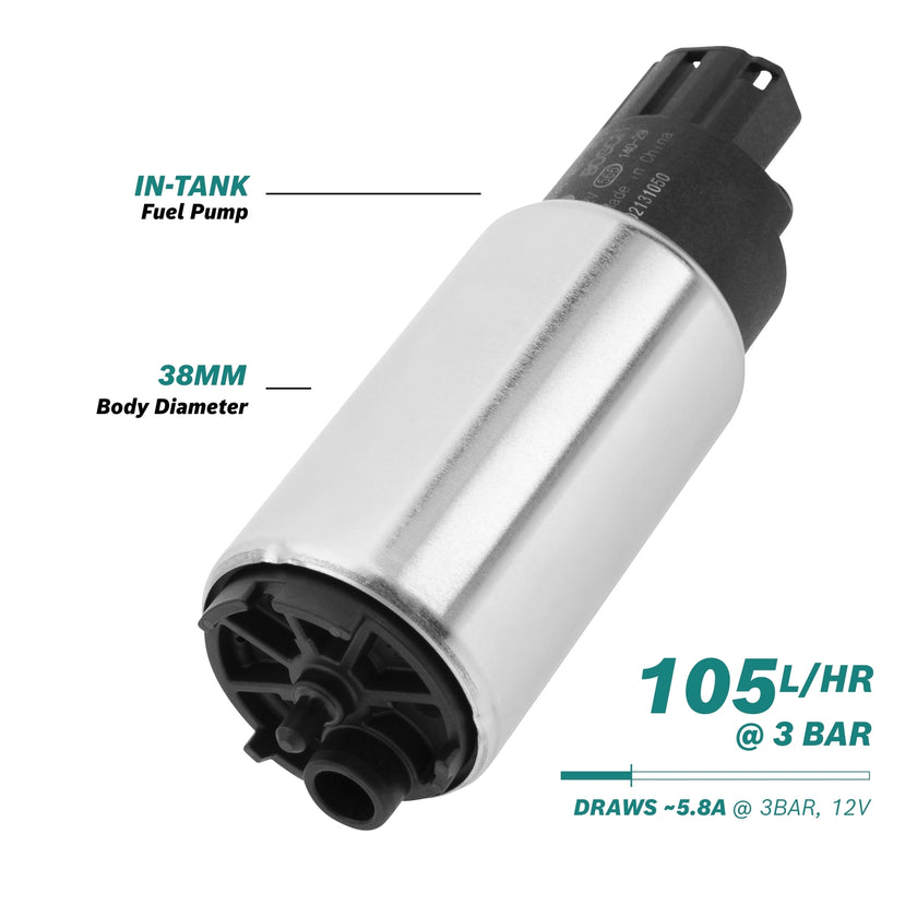Bosch >105l/h @3bar In-tank Fuel Pump, BFP038