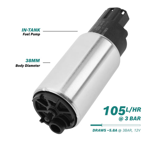 Bosch >105l/h @3bar In-tank Fuel Pump, BFP038