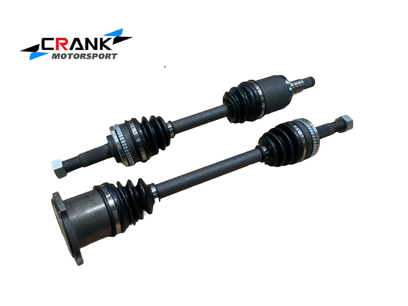 Crank Motorsport R32, R33, R34 GTR front Axles. shafts itself rated 950hp. Suit all RB26 engines
