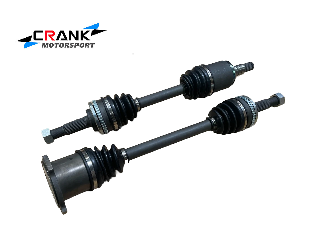 Crank Motorsport R32, R33, R34 GTR front Axles. shafts itself rated 950hp. Suit all RB26 engines