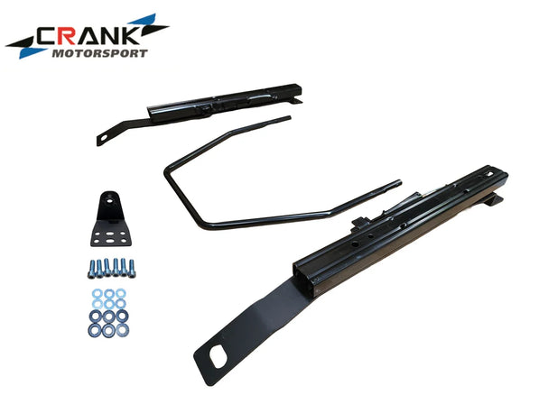 Crank motorsport -Crank Motorsport Nissan 350Z Z33 Superlow Seat Rail Adapters – BRIDE / RECARO / SPARCO Compatible