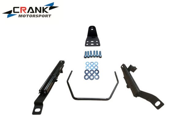 Crank Motorsport BMW E36 & E46 Superlow Seat Rail Adapters – BRIDE / RECARO / SPARCO Compatible