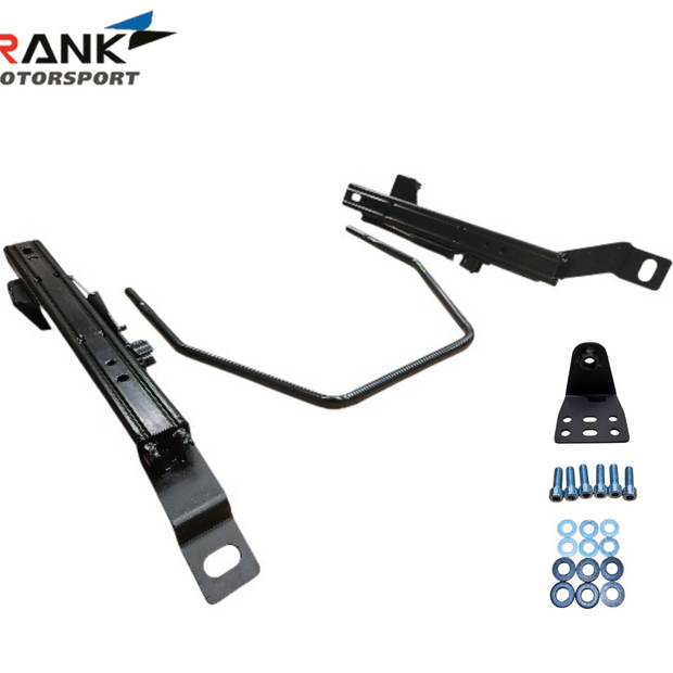 Crank Motorsport BMW E36 & E46 Superlow Seat Rail Adapters – BRIDE / RECARO / SPARCO Compatible