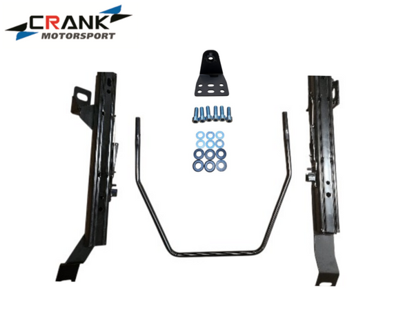 Crank Motorsport BMW E36 & E46 Superlow Seat Rail Adapters – BRIDE / RECARO / SPARCO Compatible