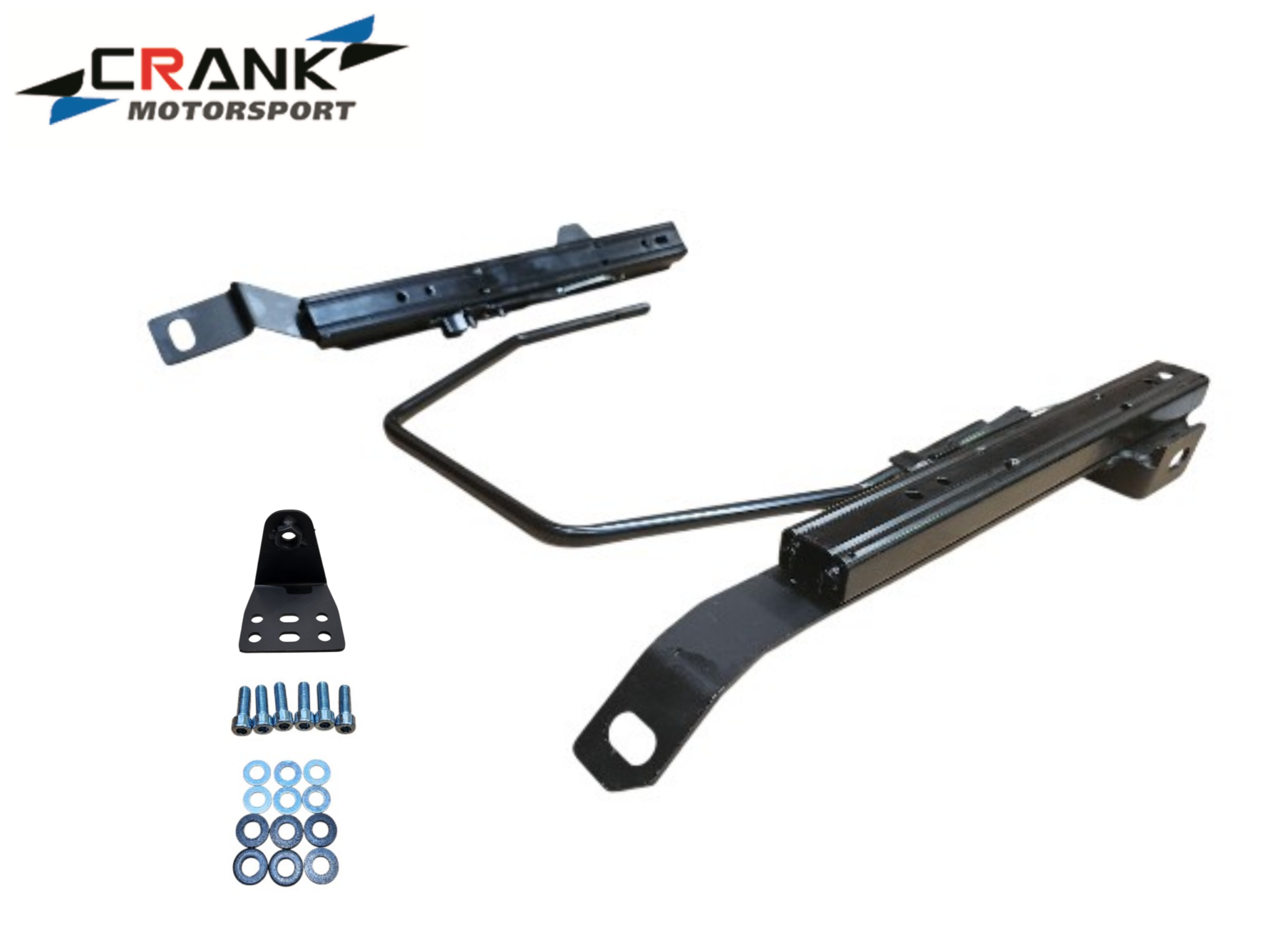 Crank Motorsport BMW E36 & E46 Superlow Seat Rail Adapters – BRIDE / RECARO / SPARCO Compatible