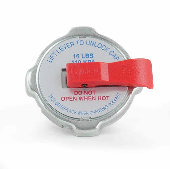 PWR Radiator Cap Large 22 PSI Closed Valve with Lever