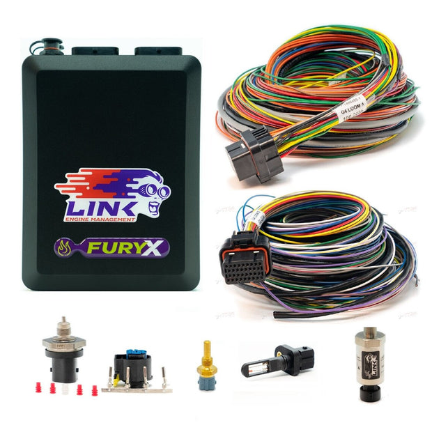 LINK G4X FuryX Wire-In Bundle - ECU + Looms + Sensors