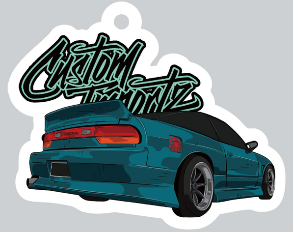 Custom Importz 180SX Air Freshener- Coconut