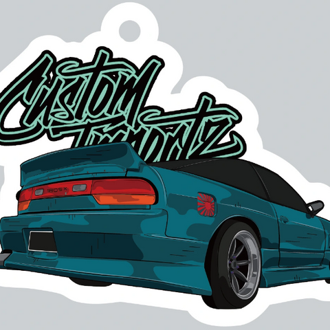 Custom Importz 180SX Air Freshener- Coconut
