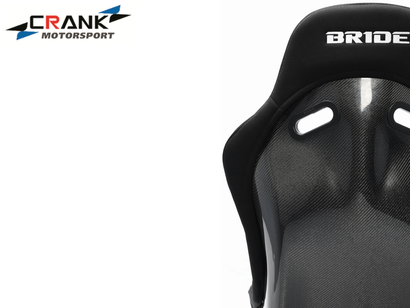Crank Motorsports ADR APPROVED VIOS II Fixed Back Bride Seats Black