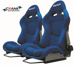Crank Motorsports ADR Approved LOWMAX Reclinable Bride Seats