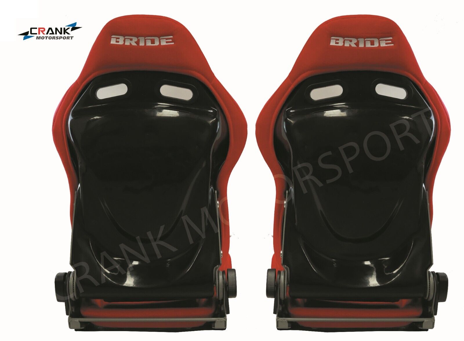 Crank Motorsports ADR Approved LOWMAX Reclinable Bride Seats Red
