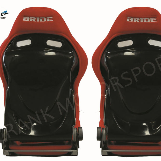 Crank Motorsports ADR Approved LOWMAX Reclinable Bride Seats Red