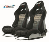 Crank Motorsports ADR Approved LOWMAX Reclinable Bride Seats