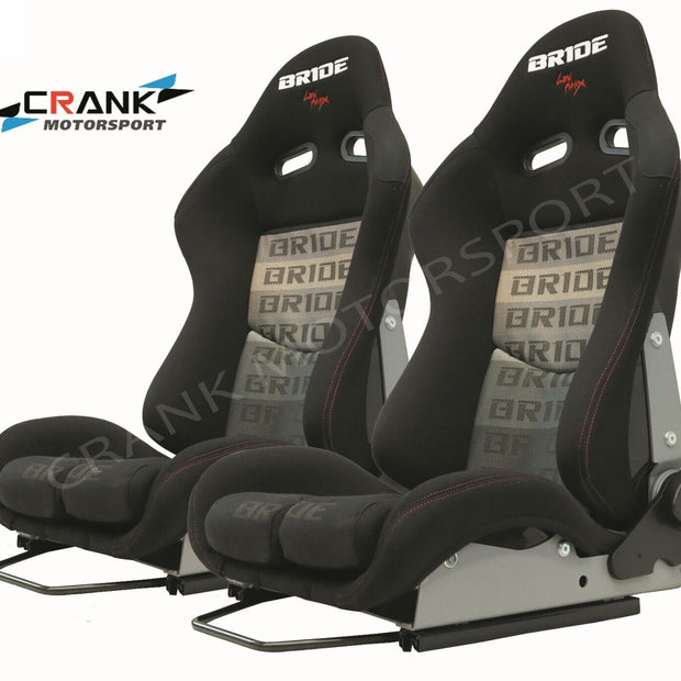 Crank Motorsports ADR Approved LOWMAX Reclinable Bride Seats