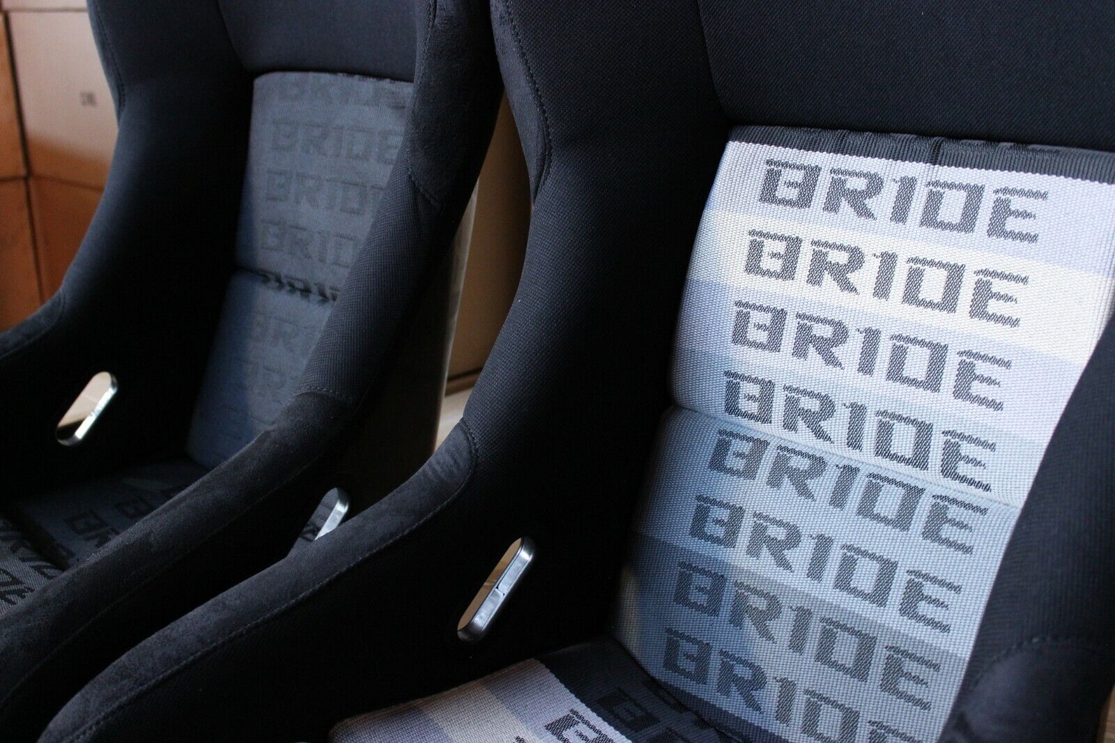 Crank Motorsports ADR APPROVED VIOS II Fixed Back Bride Seats Gradient
