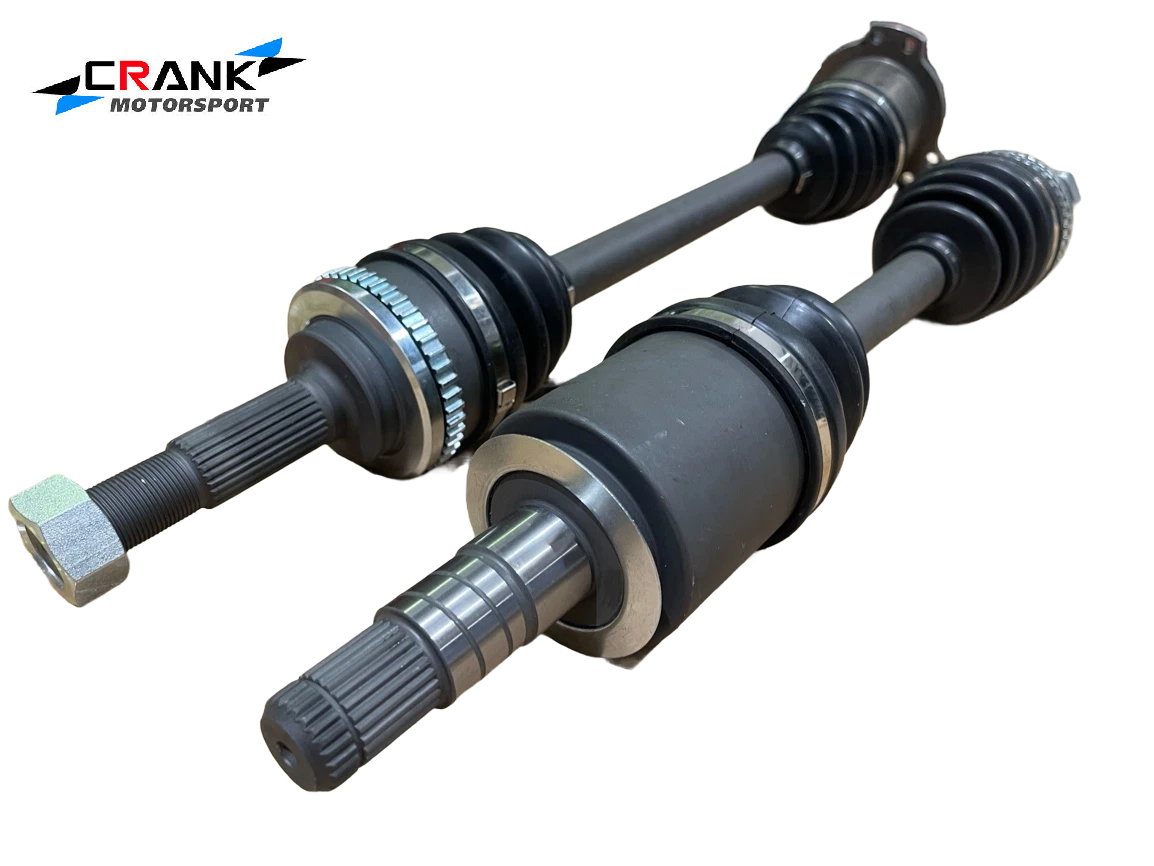 Crank Motorsport R32, R33, R34 GTR front Axles. shafts itself rated 950hp. Suit all RB26 engines