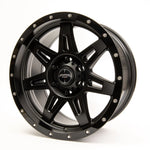 Sniper wheels RECOIL Matt Black / Gloss Black Lip
