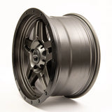 Sniper wheels BARACADE Matt Gun Metallic / Black Lip