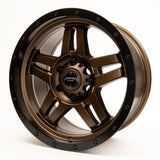 Sniper wheels BARACADE Matt Bronze / Black Lip