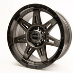 Sniper wheels RECOIL Matt Gun Metallic / Black Lip