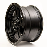 Sniper wheels BARACADE Matt Black / Gloss Black Lip