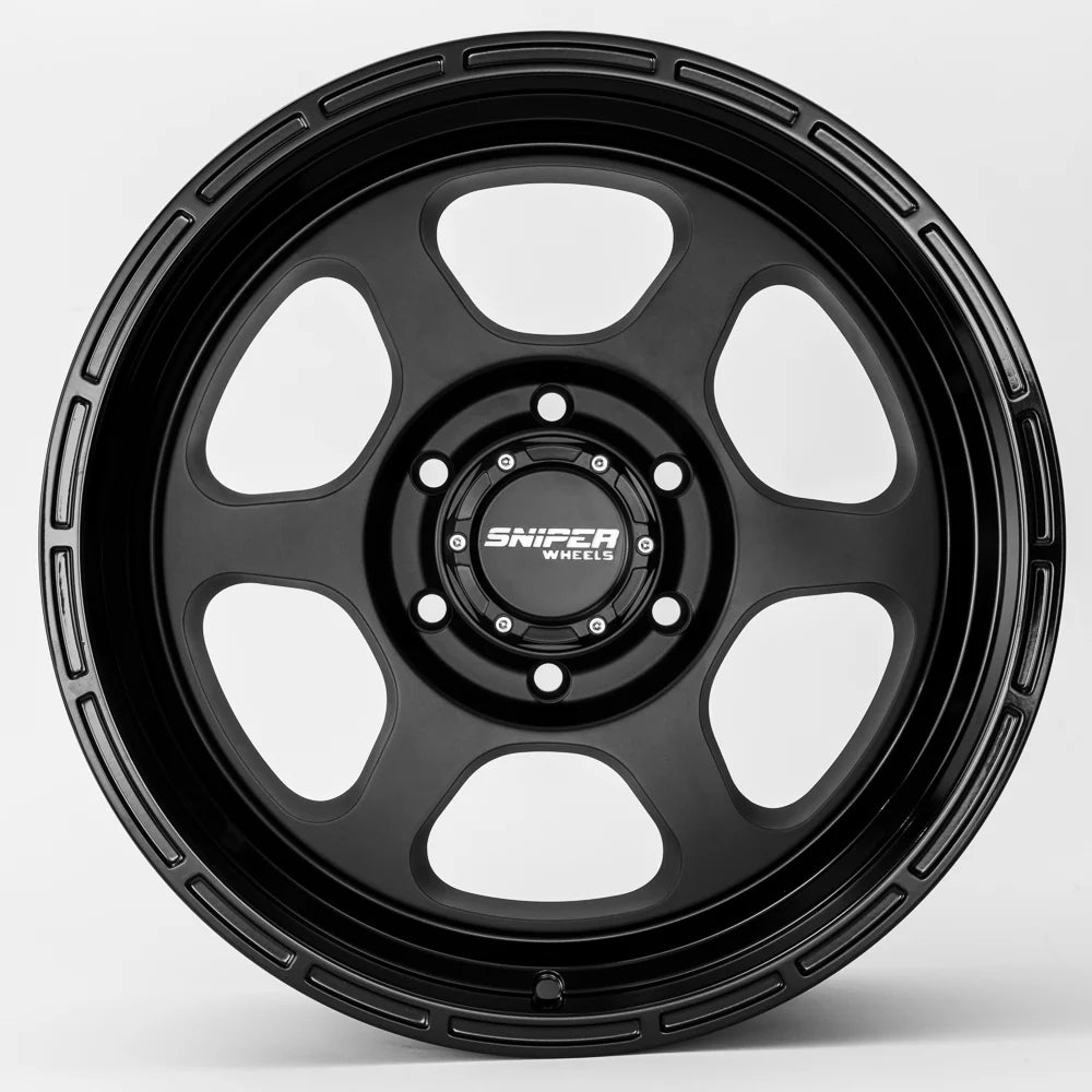 Sniper wheels FRONTLINE Matt Black – CI Performance Parts