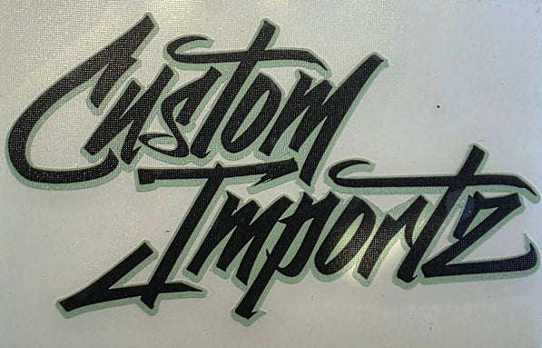 Custom Importz Stickers