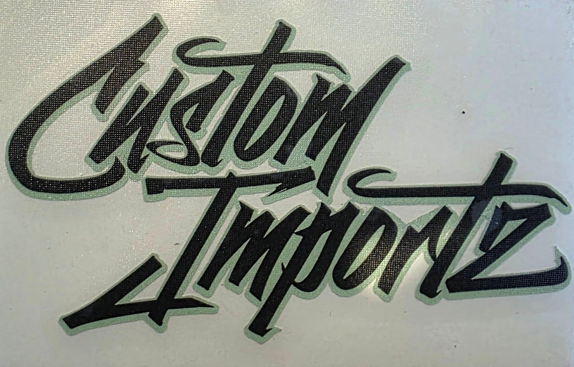 Custom Importz Stickers