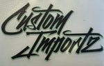 Custom Importz Stickers