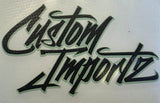 Custom Importz Stickers