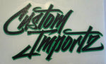 Custom Importz Stickers