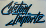 Custom Importz Stickers