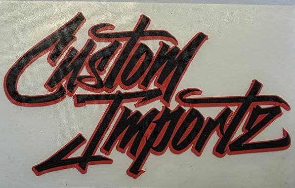 Custom Importz Stickers