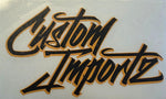 Custom Importz Stickers
