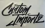 Custom Importz Stickers