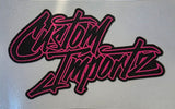Custom Importz Stickers
